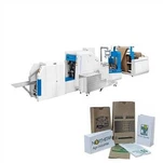 Peiriant bag papur lled -awtomatig